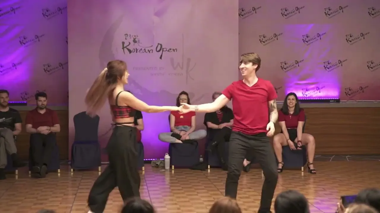 2023 Korean Open WCS Championships - Pro Show J&J - Christopher Dumond & Heejung Jung, Song 2