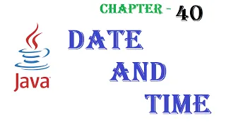 Date and time in Java - Java tutorial
