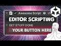 Unity Editor Scripting - Basic Button