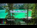 Download Lagu You're All I Need 38785 Zephanie