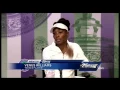 Venus Williams breaks down when questioned about crash