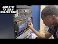 AUDIO FOR CLUB SOUND SYSTEM SET UP IN WEST PALM BEACH