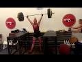 90 kg overhead squat - Pernille Sølund Hansen