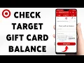 How To Check Your Target Gift Card Balance 2025 Step-by-Step Guide