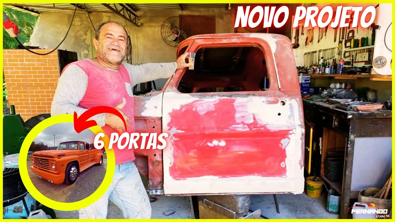 NOVO PROJETO "FORD F700 COM 6 PORTAS ????"