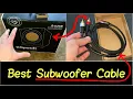 Best Subwoofer RCA Cable for 5 2 Home Theater System 2x Klipsch 12 Subwoofer Setup Review