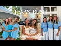 SORORITY RUSH VLOG THE UNIVERSITY OF TEXAS