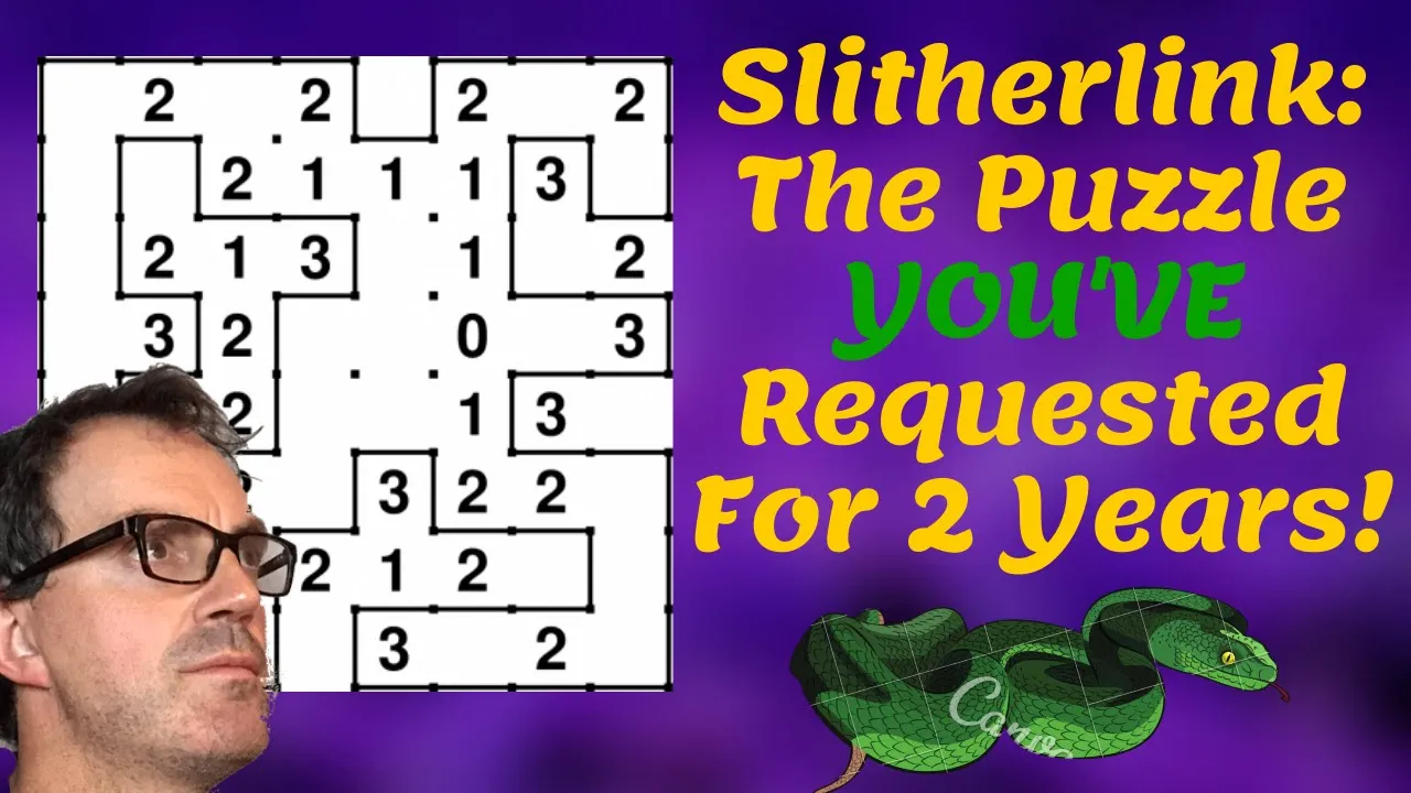 Slitherlink:  The Puzzle You've Requested For 2 Years!