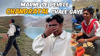 Marne Se Pehle Chandratal Chale Gaye😅😍 | Mihirvlogs | SPITI VALLEY |