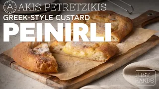 Greek-Style Custard Peinirli | Akis Petretzikis