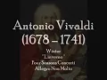 Antonio Vivaldi - Concerto No.4 in F minor, Op.8, RV 297, " L'inverno ", Allegro Non Molto