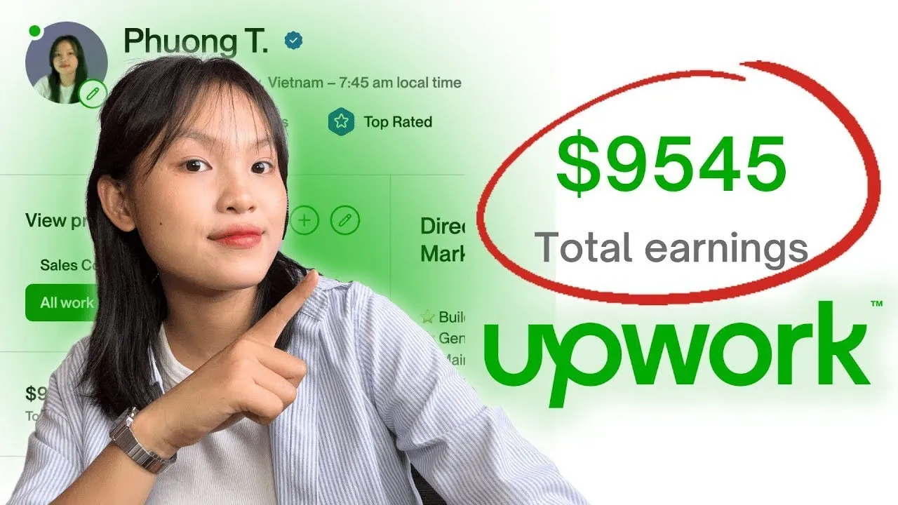 Outline Video $9k+ trên Upwork từ Con Số 0 và Đây Là Những Gì Mình Học Được || Cách apply job không tốn Connects