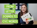 How to Transition Kindergarten Students From Letter Sounds to Reading CVC Words