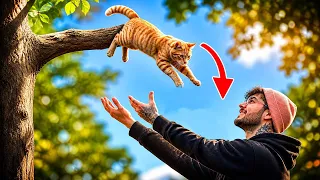 BABY KATZE muss GERETTET WERDEN! 🐾