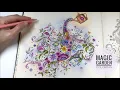 STEP BY STEP COLORING Magic Garden Secret Garden Coloring Book