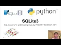SQL Constraints and Relating Data Using PRIMARY and FOREIGN KEYs SQLite Tutorial 6