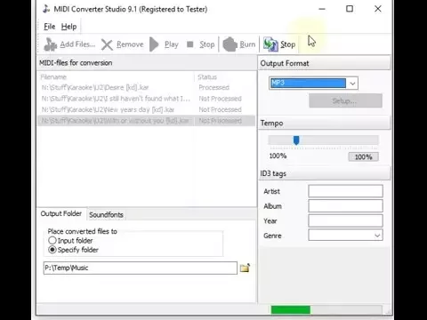 Download MP3 HOW TO CONVERT KAR TO MP3? MIDI Converter Studio by ManiacTools