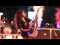 Download Lagu 19 year old girl gets called on stage to play guitar with 80s rock band?!!??