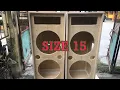 Lagu ASSEMBLING SPEAKER 🔊 BOX  DUAL SIZE  15