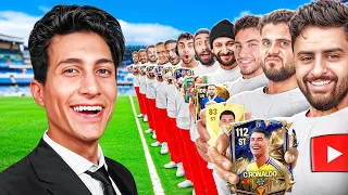 خليت 11 يوتيوبر خارقين يحددو تشكيلتي في FC موبايل 