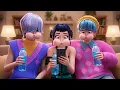Download Lagu TOP 5 Funny Reaction 🤣🤣🤣 With Zoey Mystery and Baby Saja SAJA Boys x HUNTRIX