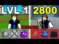 Noob To Max With NO ROBUX In Blox Fruits