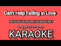 Download Lagu Can't Help Falling in Love | KAROAKE ( REGGAE VERSION | FEMALE KEY ) Song by Elvis Presley