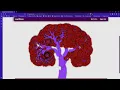 Drawing Fractal Tree Animation using HTML CSS JavaScript React js and Next js