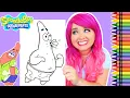 Coloring Patrick SpongeBob SquarePants Coloring Page Crayola Crayons