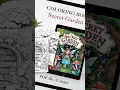 Secret Garden Coloring Book for Kids and Adults - 30 Magical Pages