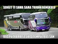 Download Lagu Sengit, Detik Detik Bus Putra Raflesia Ditempel Ketat Bus SAN di Sitinjau Lauik
