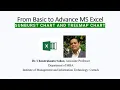 43 MS Excel - Data Visualization