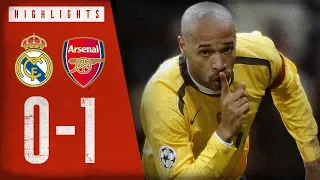 Download HENRY ON FIRE! | Real Madrid 0-1 Arsenal | Champions League highlights | Feb 21, 2006 MP3