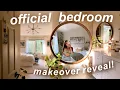 my bedroom makeover transformation Earthy spiritual boho aesthetic before after