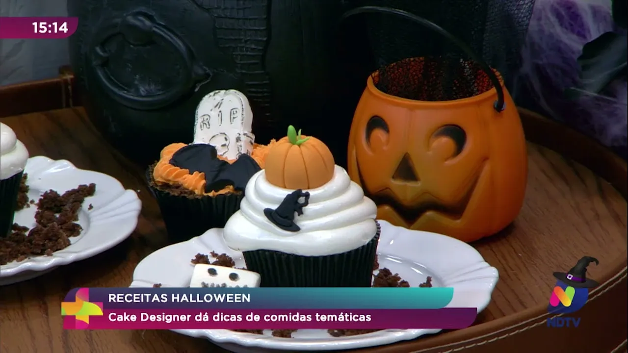 Receitas de Halloween: cake designer dá dicas de comidas temáticas