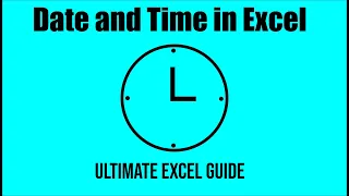 How to Get the Current Date and Time in EXCEL