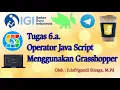 Tugas 6 a Operator Java Script Menggunakan Grasshopper