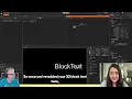 How to add 3D text and properties to a scene in Ventuz