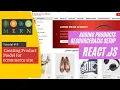 React js Tutorial 9 Creating Product Model for ecommerce site Adding Products Resource