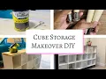 DIY CUBE STORAGE MAKEOVER