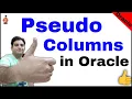 Actual Concept of Pseudo Column in Oracle