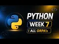 WEEK 7 ALL GRPA S PYTHON PROGAMMING IITM BS DSA