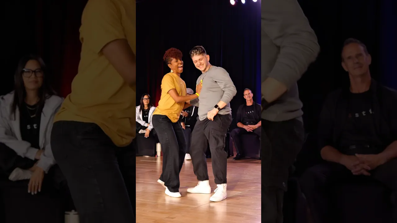 Getting to groove with Tren to this song is: A➕ #dance #westcoastswing