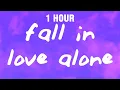 Download Lagu [1 HOUR] Stacey Ryan - Fall In Love Alone (Lyrics)