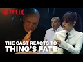 Jenna Ortega and The Cast Of Wednesday React To THAT Thing Scene Netflix