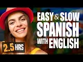 Learn Spanish On-the-Go A Conversation Story with English 17 Lessons in One