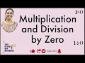 What happens when you multiply and divide a number by zero