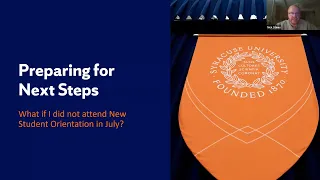 Syracuse Bound New Student Orientation Recap