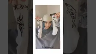 طريقة صنع قفازات ب الجوارب مره كول 