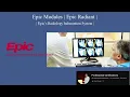 Epic Systems modules Epic Radiant